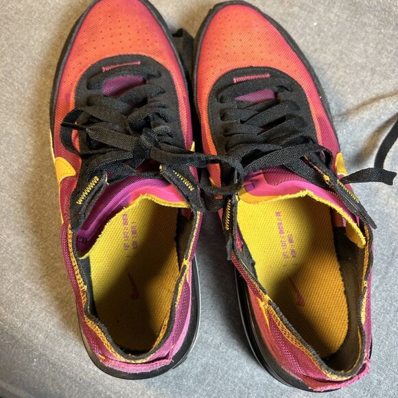 Nike Waffle One Active Fuchsia University Gold Shoes DA7995-600 Men's 7 - Picture 8 of 8